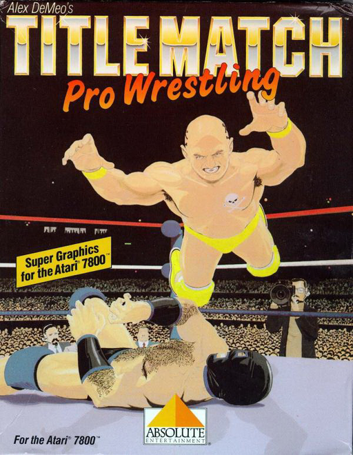 Title Match Pro Wrestling (USA) 7800 Game Cover